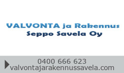Valvonta ja Rakennus Seppo Savela Oy logo